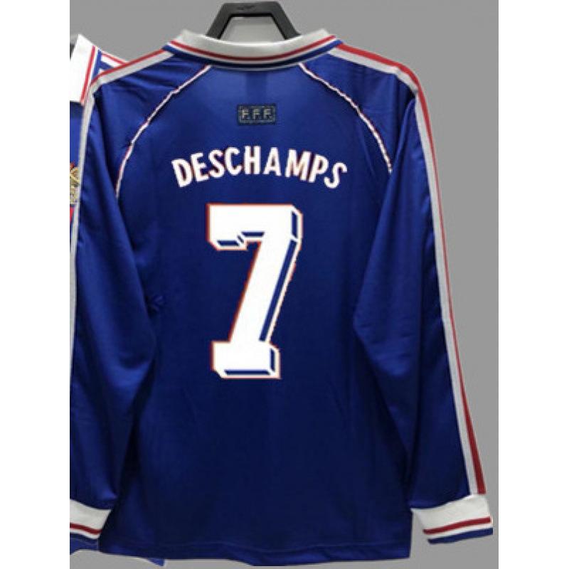 Vintage Jersey Classic Football Jersey National Team Jersey Zidane Henry Mbappe Cantona Ribery Jersey