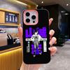 Mato seihei Ren Yamashiro Gelee Doppelschicht Rosa Handyhülle für iPhone 17 16 15 14 13 12 11 Air Pro Max Plus Schutzhülle