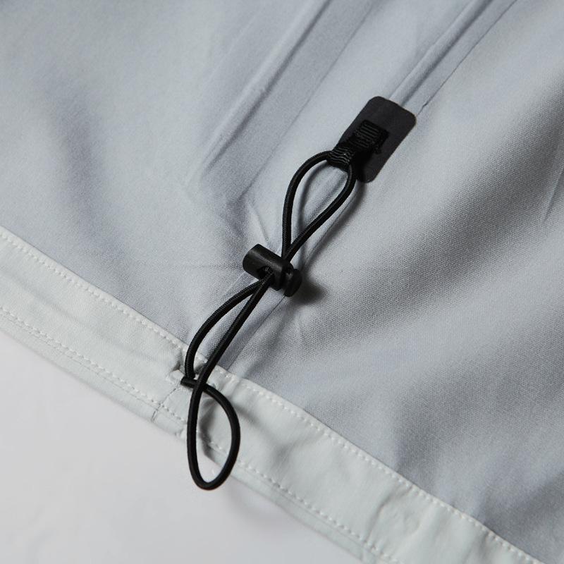 Frühlings- und Sommer-Farbabstimmung Kapuzen-Jugend-Leichtluxus-Casual-Outdoor-Windjacke Paar Dünne Jacke