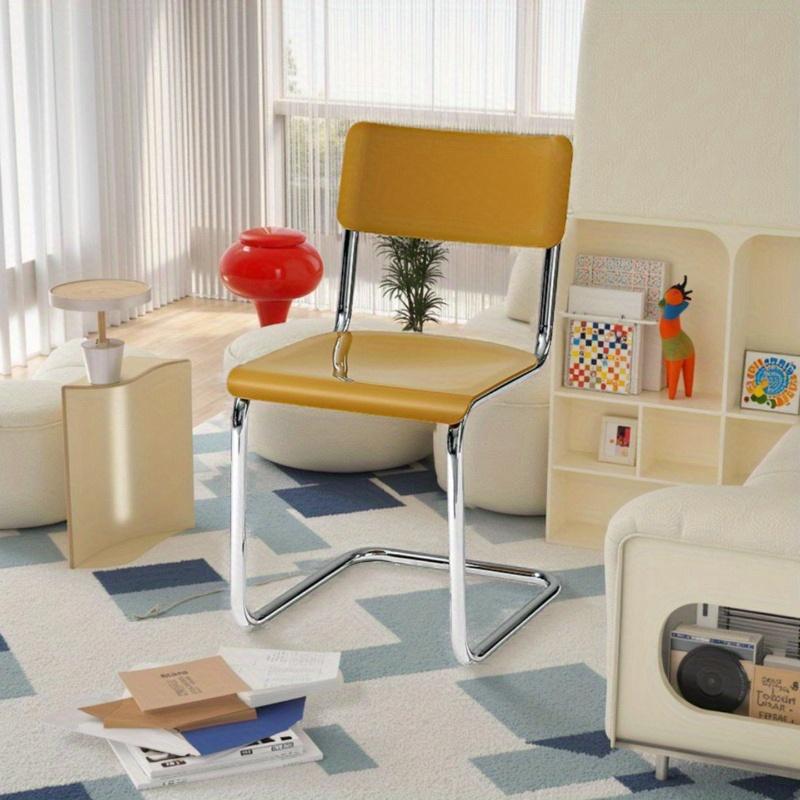 Moderner Kaffeestuhl Esszimmerstühle Heim-Esszimmerstühle mit solider Rückenlehne für Küche Wohnzimmer Esszimmer Schlafzimmer
