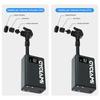 CYCLAMI Compact Bicycle 120 Digital Display Memory Compatible with Presta and Schrader Aluminum Alloy Automatic Electric Pump with 14 Waterproof Pump,
