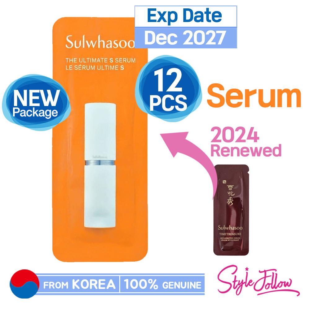 

12шт/12мл_[SULWHASOO] The Ultimate S Сыворотка 1мл (Образец Саше) 1ml X 24pcs (24ml)