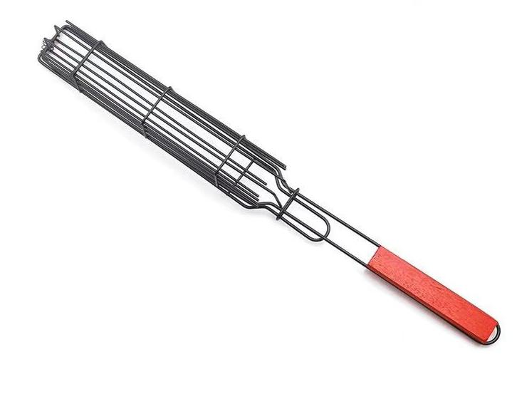 Barbecue Cages Barbecue Grill Grate Camping Picnic Cookware Outdoor BBQ Campfire Grill Grid Dog Cage Mini Barbecue Cage