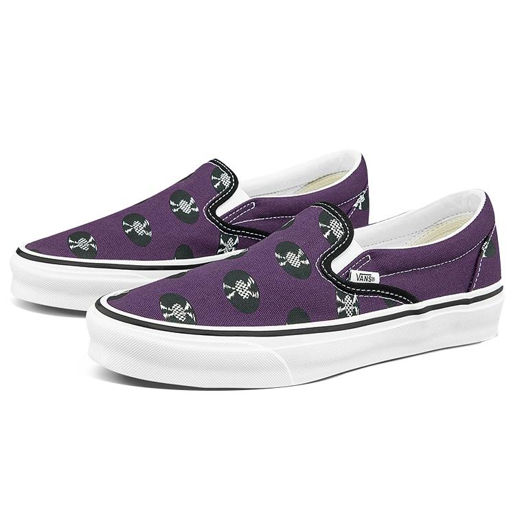 Vans Wacko Maria x OG Classic Slip-On 'Purple Records' Men's VN0A45JK596