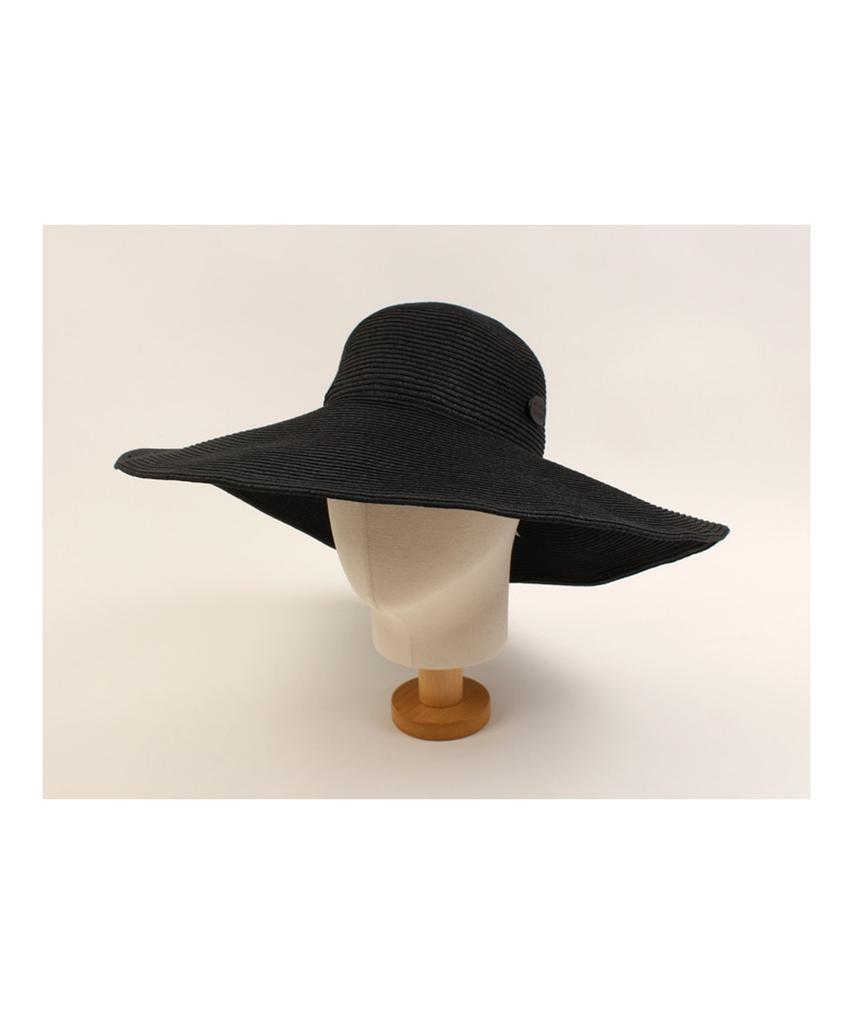 Yunibeosyeolkemiseuteuli Long Black Wire Cloche Hat Bk Summer Fedora