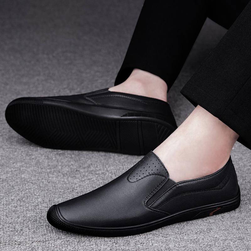 FashionSpring Men Loafers Shoes Soft Genuine Leather Slip-On Sneakers Male Casual Luxury Brand Men Loafers Mocassin Zapatos Hombre