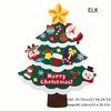 DIY handmade felt Christmas tree children's toy material package