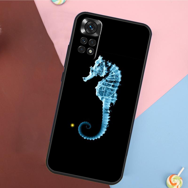 Starfish Seahorse Pattern Cover For Xiaomi Redmi Note 14 13 Pro 12 11 9 10 9S 10S 11S 12S Redmi 14C 10C 12C 13C Case