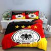 German Football Team Bedding Set Bedding Duvet Cover Set Duvet Cover Pillowcases Home Decor (1 * Duvet Cover 2 * Pillowcases, Without Duvet Insert)