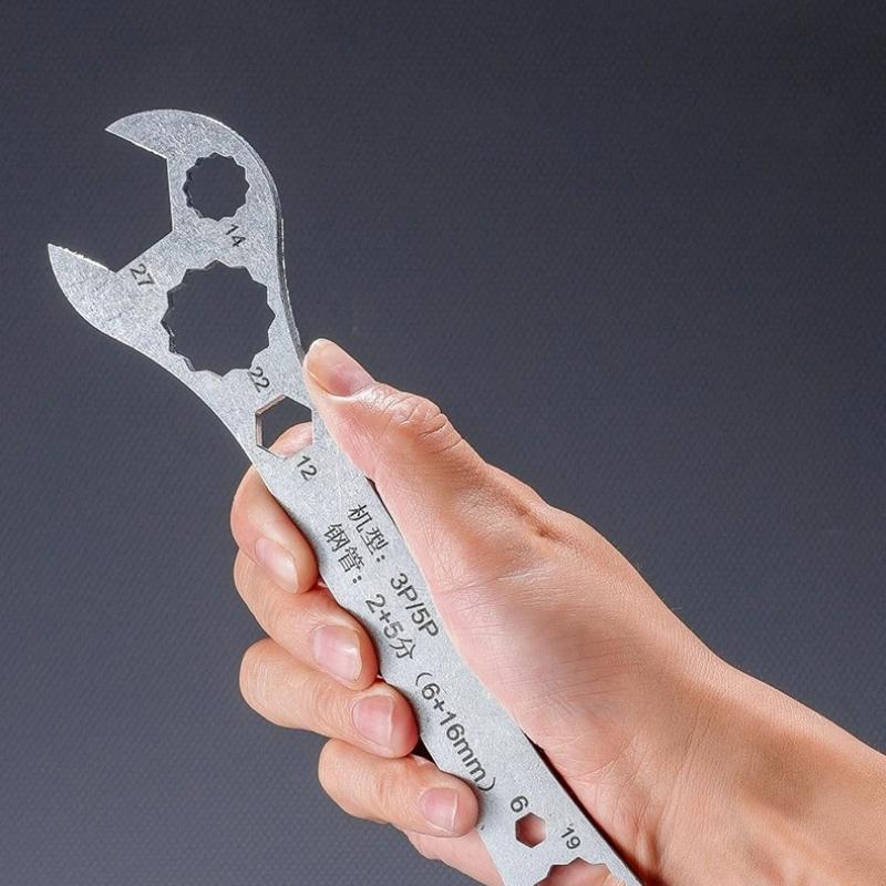 Multi functional Air Conditioner Wrench Open End Set Ultra-thin Flat wrench Tool Multi-Function Double-End Fixed