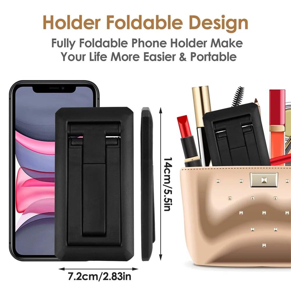 Líný skládací držák na mobilní telefon Stojan Kreativní zvedací Přenosný Stolní Deformace Teleskopický Živé vysílání