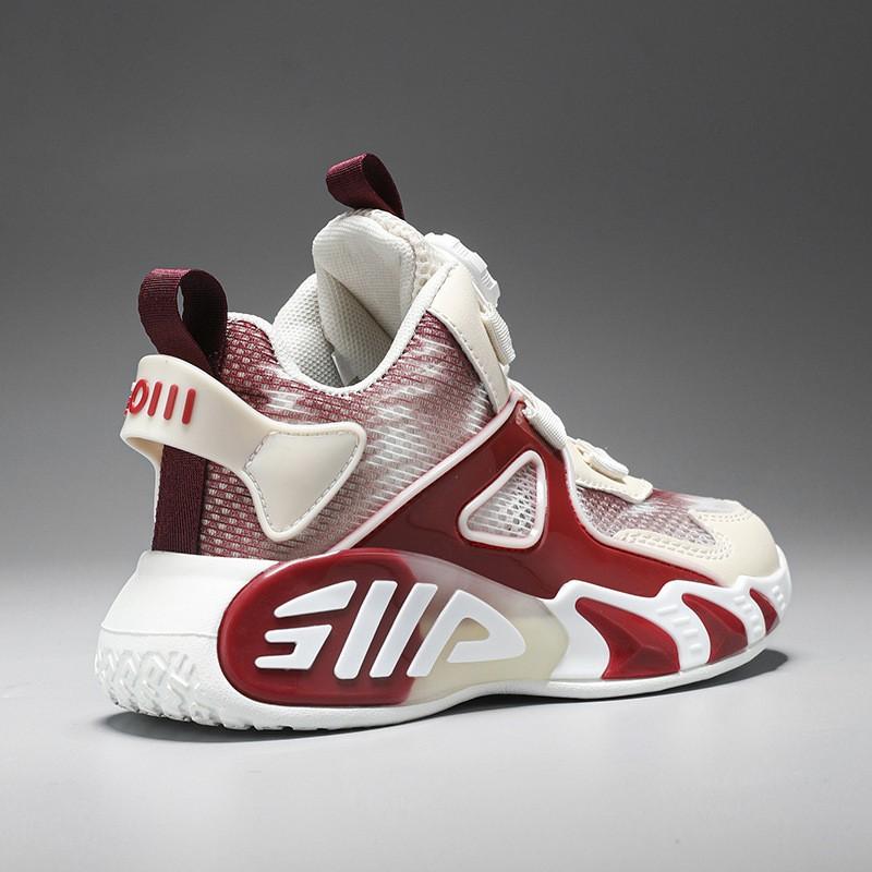 Boys Basketball Running Shoes Mesh Breathable Sneakers Kids Youth