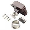 Latch Knob Push Button Lock Cupboard Cabinet Camper ABS & Zinc Latch Useful