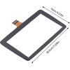 Ymiko 7" Touch Screen Digitizer Replacement for 2014-2016 Mazda 3 Infotainment Display BHP1611J0D K40005A29F Navigation Screen Glass Acrylic