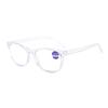 Unisex HD Blaulichtblockierende Quadratische Lesebrille für Senioren
