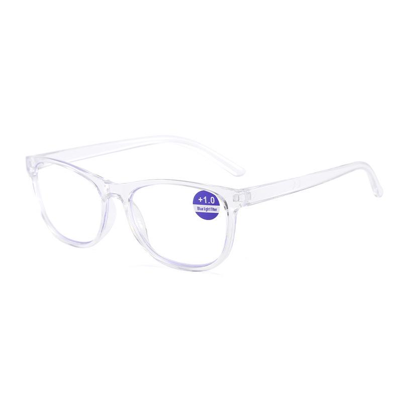 

Unisex HD Blue Light Blocking Square Reading Glasses for Seniors +3.50