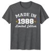 Made In 1988 Unisexs T Shirt 38th Birthday Gift Vintage thirtyeight