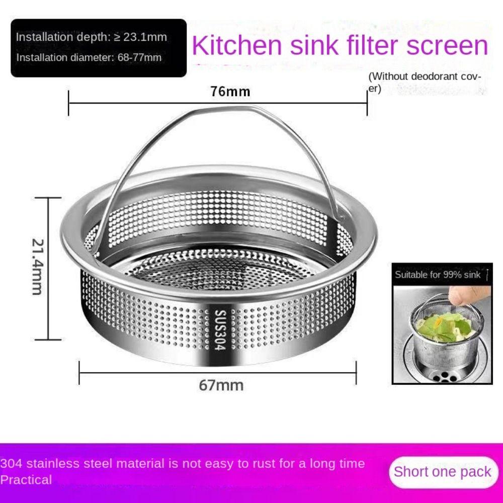 Protection Against Clogging Sink Strainer Drain Hole Food Catcher  Sink/Kitchen/Bathroom