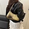 Trend line niche baguette bag fashionable and simple shoulder underarm bag women's 2025 spring new messenger bag women's bag