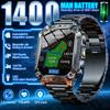 New 1400mAh Battery Smart Watch GPS Path Bluetooth Call 10ATM Waterproof Swim Sport Run Hiking Outdoors Military Smartwatch