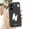 For Xiaomi Poco X8 Pro / X8 Pro Max Lucky Initial Letter Phone Case For Poco X8Pro X 8 Pro Max 5G Soft Silicone Cases Bumpers