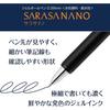 Zebra Gel Ballpoint Pen Sarasanano 0.38mm Black Red Blue 3 Color Set P-JJX72-3C-AZ
