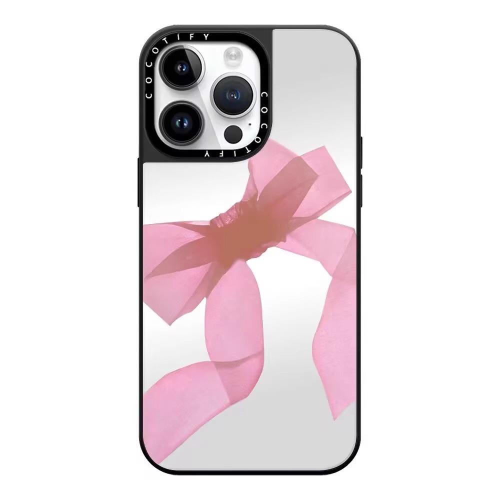 Sakura für Apple 16Pro Spiegel für IPhone15ProMax Handyhülle 14Plus Cartoon Niedlich 13