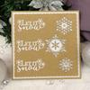 Christmas Snowflake Cutting Dies Stencils Carbon Steel Die Cut Template for Card Making Album Scrapbooking Embellishment