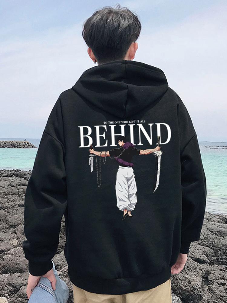 Japonská Anime Postava Fushiguro Toji Manga Welfare Mikina s Kapucí Hip-Hop Streetwear Pánská Podzim a Zima