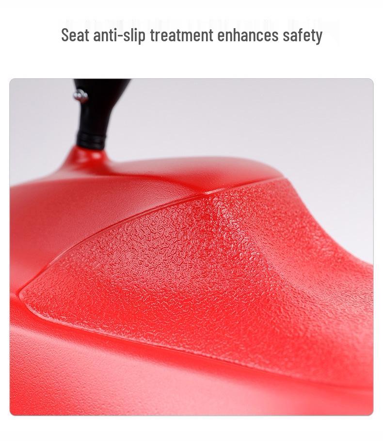 German BIG Bobby Car: New Generation Walker, Glider, Twist Car with Backrest and Sit-On Toy Accessories.