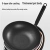 Wutuo 32cm Maifan Stone Non-stick Wok