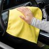 Professional Car Wiping Cloth Plush Coral Fleece Detailing Cleaning Cloth for Spotless Finish On Paintwork Glass