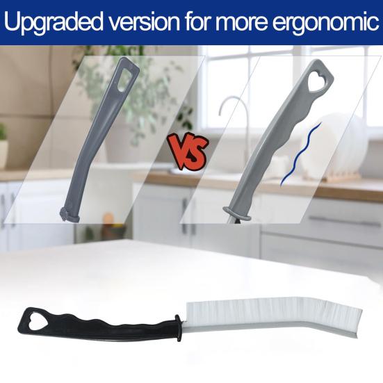 Yousheng 6Pcs Gap Cleaning Brush Flexible Durable Ergonomic Handle Crevice Cleaning Brush Set for Kitchen Bathroom