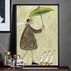 Sam Toft Abstrakt Landschaft Liebe Hunde Haustier Poster Anime Poster Klebend HD Qualität Wand Retro Poster für Zuhause Kawaii Raumdeko