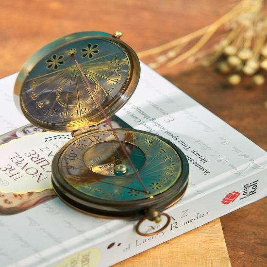 

Nautical Compass Grow Old Along with Me The Best Is Yet To Be Engraved Solid Brass Navigational Vintage Compass