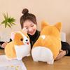 Adorable Corgi Dog Plush Toy Cute Car Accessory Hug Pillow Gift For Kids And Friends