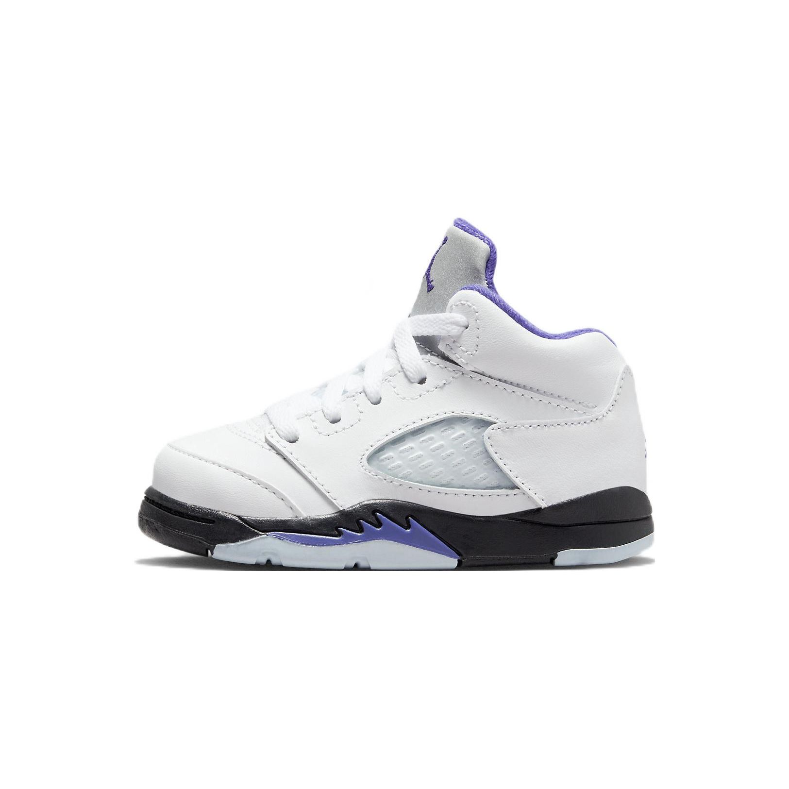 Air Jordan 5 Retro TD White Dark Concord Black 440890-141 27