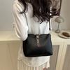 2025 New Fashion Trend Shoulder Messenger Bag Bag Large Capacity Women's Bag Casual Portable Bucket Bag