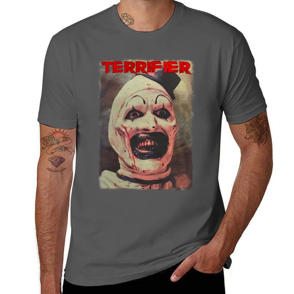 Terrifier Art The Clown Tshirt Basic Short Sleeve Tshirt For Unisex