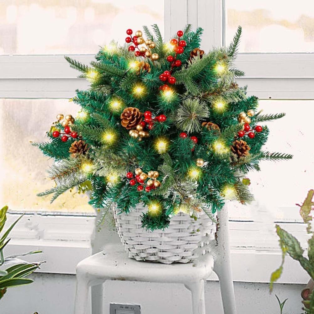Outdoor Christmas Decor LED Christmas Decorations 19 Inches Size 8 Lighting Modes Decorative Led Christmas Lights