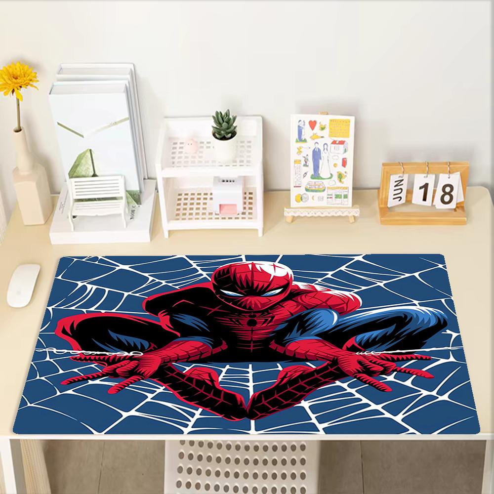 Spider Man Theme Mouse Pad, Non Slip Rubber Base, Multifunctional Office & Home Decor, Perfect for Workspace Personalization.