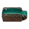 Louis Vuitton Dopp Kit Classic Logo Print Double Zipper Toiletry Bag Mini Unisex toiletry bag Brown M14911