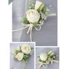 Wedding Boutonnieres Flower Decoration Corsage Flower Artificial Floral Wedding Props Elegant Flower Decors