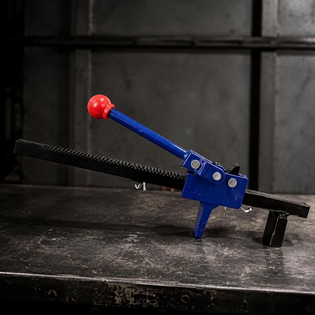 Manual Tire Expander Metal with Toothed Rack Sturdy Garage