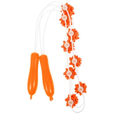 Back Roller Ball Silica Gel Muscle Massage Stick Back Pull Strip Back Stretcher Muscle Yoga Training Tool