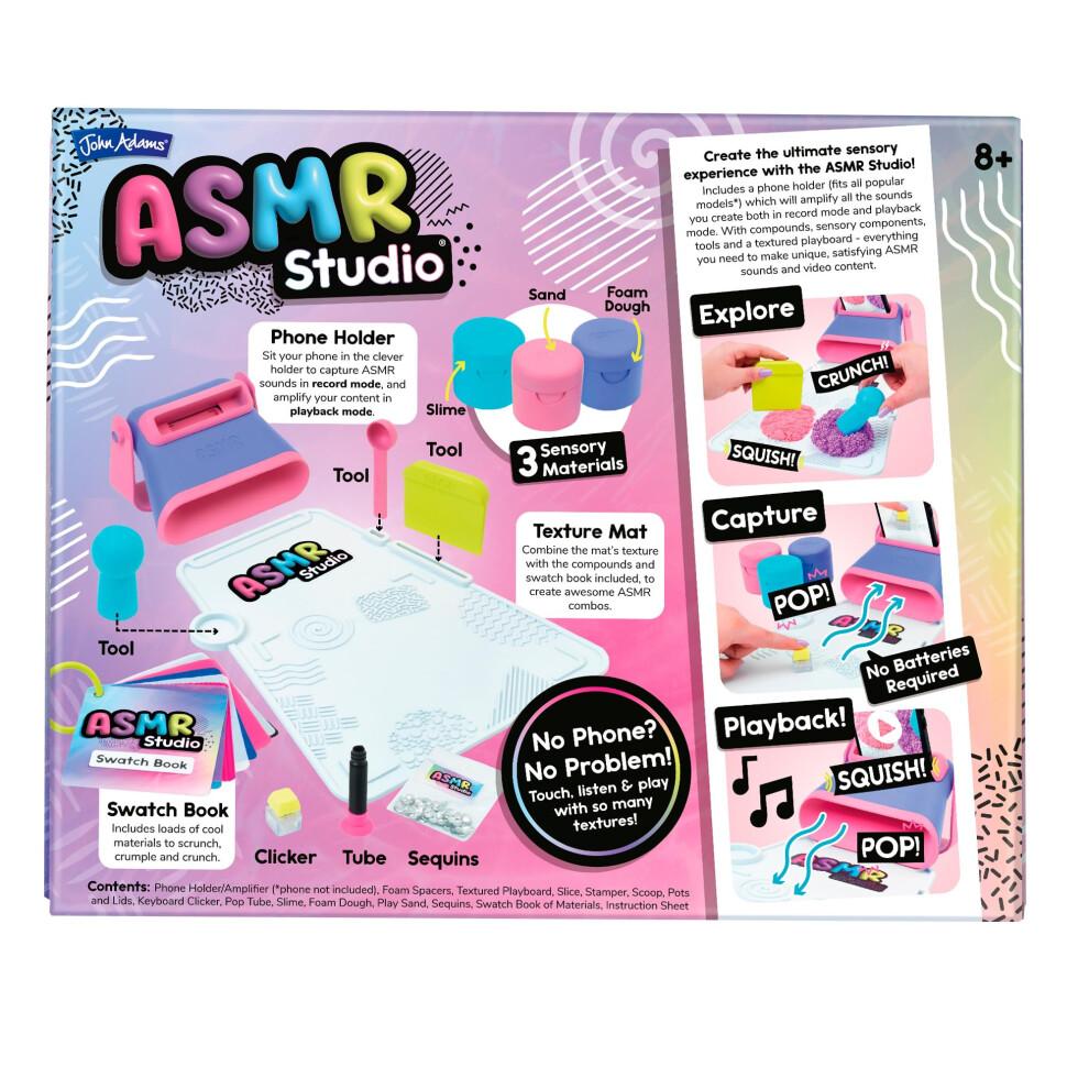 Kit per la Creazione di Video ASMR John Adams | Crea i Tuoi Video ASMR | Crea, Registra e Condividi Suoni Sensoriali Soddisfacenti e da Brivido | Età 8+ | Ottimo
