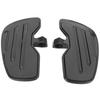 Aluminum Front   Floorboards Foot Pegs Footboard Fit for Indian   Sixty Bobber 20152021(Matte Black Glossy Black )