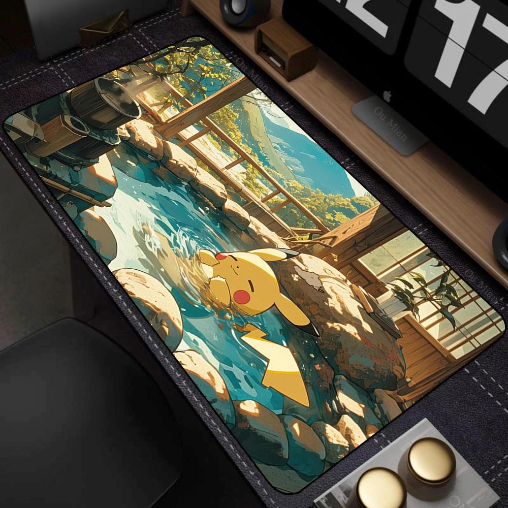 Mouse Pad Gamer XXL Mouse Mat Ppokemon Desk Mats Table of Office Carpet Gamer Natural Rubber Mice Pad Lockrand Mousepad xcm