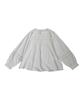 Antiqua Indian Cotton Round Long One Size White Women's Blouse, Neck, Sleeve, IYA-00074, 03,