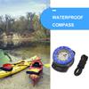 50m Scuba Diving Compass Multi-function Camping Climbing Hiking Luminous Elastic Rope Underwater Waterproof Compass Watch
